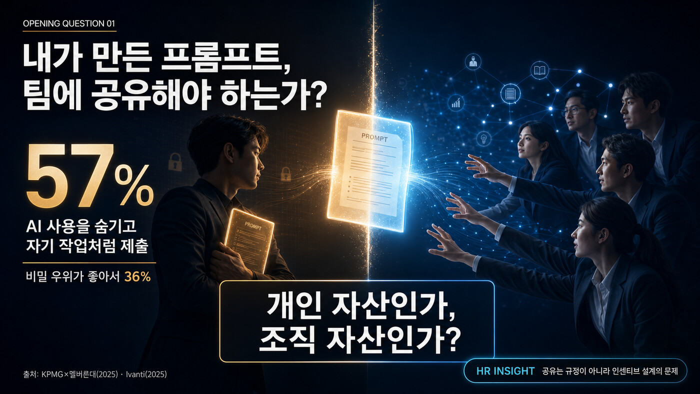내가 만든 프롬프트, 팀에 공유해야 할까